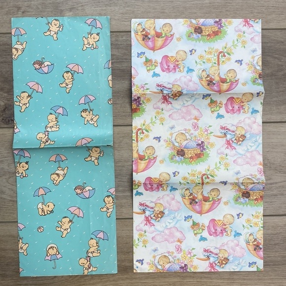 Vintage Babyshower‎ Wrapping Paper - Picture 3 of 11